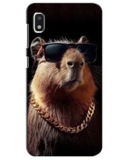Чехол для Xiaomi Redmi K20 Pro с картинкой «Капибара золотая цепь»