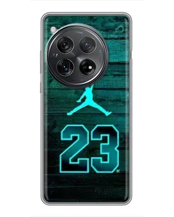 Чехол для Xiaomi Redmi K80 Pro с картинкой «Jordan Cyan 23»