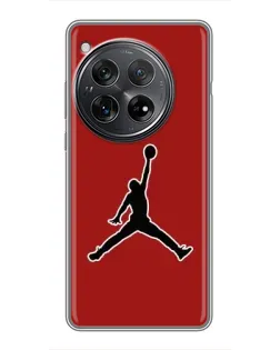Чехол для Xiaomi Redmi K80 Pro с картинкой «Jordan Red Back»