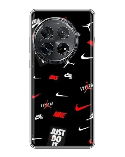 Чехол для Xiaomi Redmi K80 Pro с картинкой «Nike Mix Pattern» Чехол для Xiaomi Redmi K80 Pro с картинкой «Nike Mix Pattern»