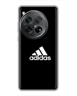 Чехол для Xiaomi Redmi K80 Pro с картинкой «Черная классика Adidas»