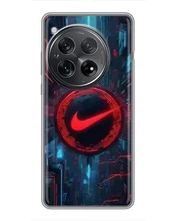 Чехол для Xiaomi Redmi K80 Pro с картинкой «Техногенный стиль Nike» Чехол для Xiaomi Redmi K80 Pro с картинкой «Техногенный стиль Nike»