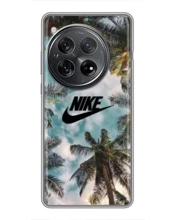 Чехол для Xiaomi Redmi K80 Pro с картинкой «Тропический принт Nike» Чехол для Xiaomi Redmi K80 Pro с картинкой «Тропический принт Nike»