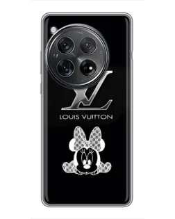 Чехол для Xiaomi Redmi K80 Pro с картинкой «LV и Минни Маус»