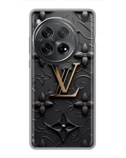 Чехол для Xiaomi Redmi K80 Pro с картинкой «Кожаная текстура LV»