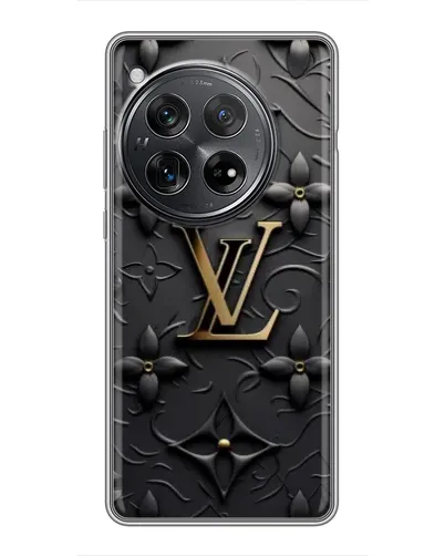 Чехол для Xiaomi Redmi K80 Pro с картинкой «Кожаная текстура LV»