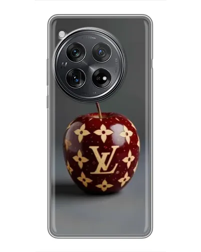 Чехол для Xiaomi Redmi K80 Pro с картинкой «Красное яблоко LV»