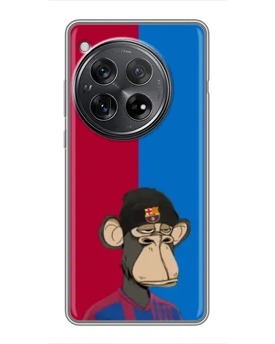 Чехол для Xiaomi Redmi K80 Pro с картинкой «Bored Ape — фанат Барсы»
