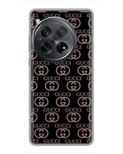 Чехол для Xiaomi Redmi K80 Pro с картинкой «Классическая монограмма Gucci»