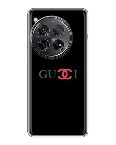 Чехол для Xiaomi Redmi K80 Pro с картинкой «Gucci — красный градиент»