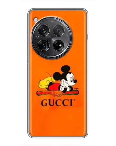 Чехол для Xiaomi Redmi K80 Pro с картинкой «Микки Маус Gucci — оранж» Чехол для Xiaomi Redmi K80 Pro с картинкой «Микки Маус Gucci — оранж»
