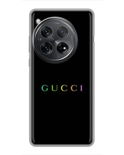 Чехол для Xiaomi Redmi K80 Pro с картинкой «Gucci — неоновый минимализм» Чехол для Xiaomi Redmi K80 Pro с картинкой «Gucci — неоновый минимализм»