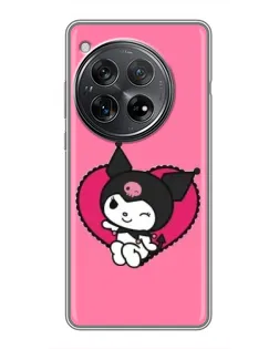 Чехол для Xiaomi Redmi K80 Pro с картинкой «Kuromi — любовь в сердце»