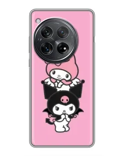 Чехол для Xiaomi Redmi K80 Pro с картинкой «My Melody и Kuromi»