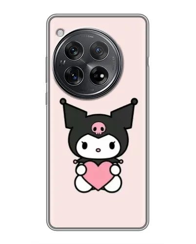 Чехол для Xiaomi Redmi K80 Pro с картинкой «Kuromi и сердце»