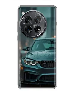 Чехол для Xiaomi Redmi K80 Pro с картинкой «BMW в огнях города»