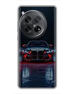 Чехол для Xiaomi Redmi K80 Pro с картинкой «BMW на мокрой дороге»
