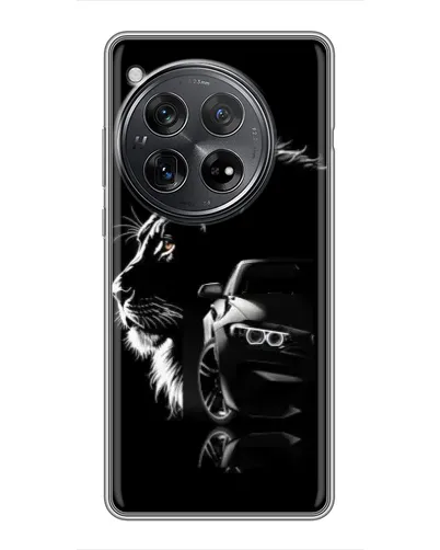 Чехол для Xiaomi Redmi K80 Pro с картинкой «BMW и лев»