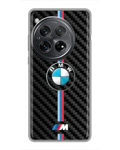 Чехол для Xiaomi Redmi K80 Pro с картинкой «Эмблема BMW и карбон»