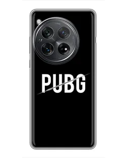 Чехол для Xiaomi Redmi K80 Pro с картинкой «PUBG — белый логотип»