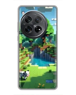 Чохол для Xiaomi Redmi K80 Pro з картинкою «Minecraft літній день»