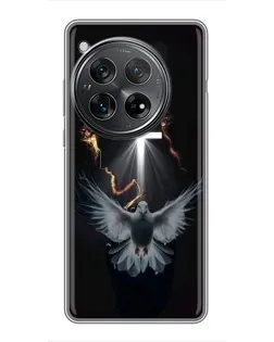 Чехол для Xiaomi Redmi K80 Pro с картинкой «Голубь и Свет»