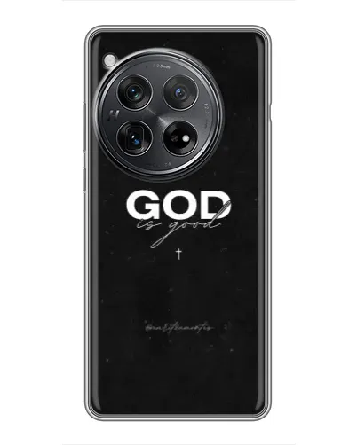 Чехол для Xiaomi Redmi K80 Pro с картинкой «GOD — Бог над всем»
