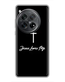Чехол для Xiaomi Redmi K80 Pro с картинкой «Иисус любит тебя»