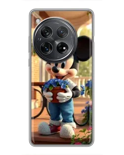 Чехол для Xiaomi Redmi K80 Pro с картинкой «Микки садовод»