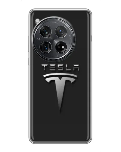Чохол для Xiaomi Redmi K80 Pro з картинкою «Сталевий логотип Tesla» Чохол для Xiaomi Redmi K80 Pro з картинкою «Сталевий логотип Tesla»