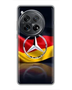 Чехол для Xiaomi Redmi K80 Pro с картинкой «Mercedes — флаг Германии»
