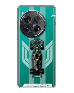 Чехол для Xiaomi Redmi K80 Pro с картинкой «Mercedes AMG Petronas»