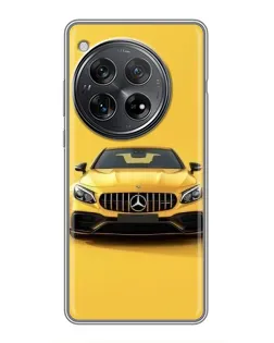 Чехол для Xiaomi Redmi K80 Pro с картинкой «Желтый Mercedes GT»