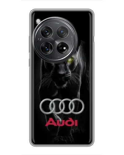 Чехол для Xiaomi Redmi K80 Pro с картинкой «Пантера и Audi» Чехол для Xiaomi Redmi K80 Pro с картинкой «Пантера и Audi»