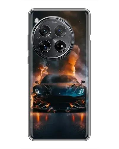 Чехол для Xiaomi Redmi K80 Pro с картинкой «Lamborghini дымная эстетика»