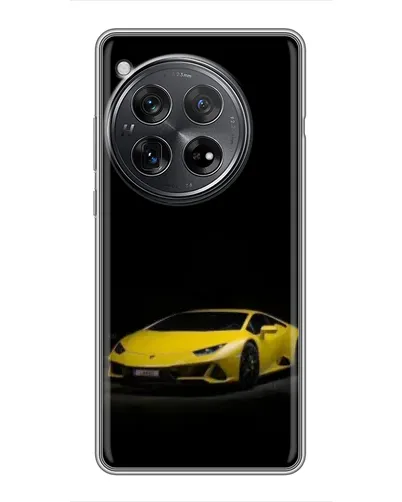 Чехол для Xiaomi Redmi K80 Pro с картинкой «Lamborghini желтый акцент»