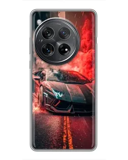 Чехол для Xiaomi Redmi K80 Pro с картинкой «Lamborghini красный дым» Чехол для Xiaomi Redmi K80 Pro с картинкой «Lamborghini красный дым»