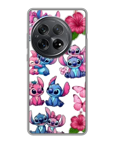 Чехол для Xiaomi Redmi K80 Pro с картинкой «Стикеры Stitch и Angel»