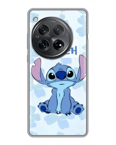 Чехол для Xiaomi Redmi K80 Pro с картинкой «Stitch среди цветов»
