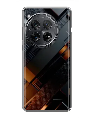 Чохол для Xiaomi Redmi K80 Pro з картинкою «Чорні геометричні блоки» Чохол для Xiaomi Redmi K80 Pro з картинкою «Чорні геометричні блоки»