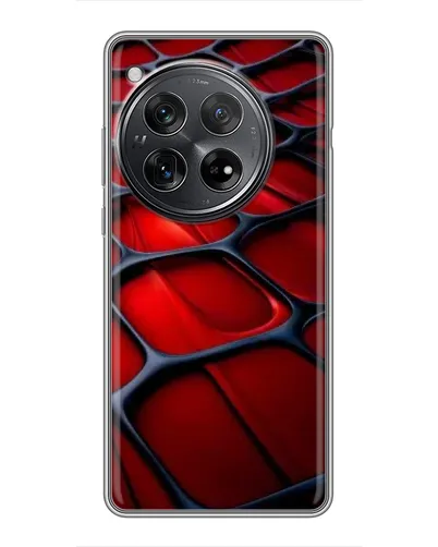 Чохол для Xiaomi Redmi K80 Pro з картинкою «Червона глянцева сітка» Чохол для Xiaomi Redmi K80 Pro з картинкою «Червона глянцева сітка»
