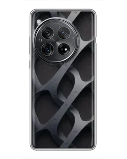 Чохол для Xiaomi Redmi K80 Pro з картинкою «Об'ємне сіре плетіння»