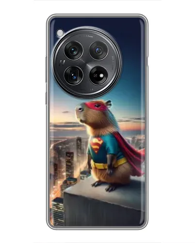 Чохол для Xiaomi Redmi K80 Pro з картинкою «Капі-мен супергерой» Чохол для Xiaomi Redmi K80 Pro з картинкою «Капі-мен супергерой»