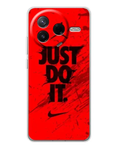 Чехол для Xiaomi Redmi K80 Ultra с картинкой «Nike Just Do It»