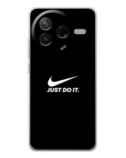 Чехол для Xiaomi Redmi K80 Ultra с картинкой «Минимализм от Nike»