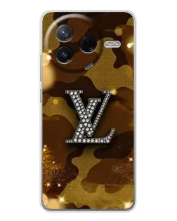 Чехол для Xiaomi Redmi K80 Ultra с картинкой «Камуфляжный Louis Vuitton»