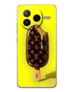 Чехол для Xiaomi Redmi K80 Ultra с картинкой «Мороженое от LV»