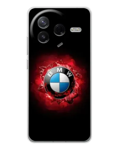Чехол для Xiaomi Redmi K80 Ultra с картинкой «Логотип BMW — вспышка»