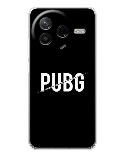 Чехол для Xiaomi Redmi K80 Ultra с картинкой «PUBG — белый логотип» Чехол для Xiaomi Redmi K80 Ultra с картинкой «PUBG — белый логотип»