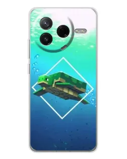 Чехол для Xiaomi Redmi K80 Ultra с картинкой «Черепаха Minecraft» Чехол для Xiaomi Redmi K80 Ultra с картинкой «Черепаха Minecraft»
